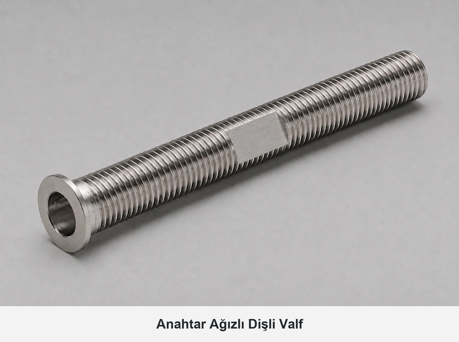 Anahtar Ağızlı Dişli Valf — paslanmaz hava bağlantı sibobu