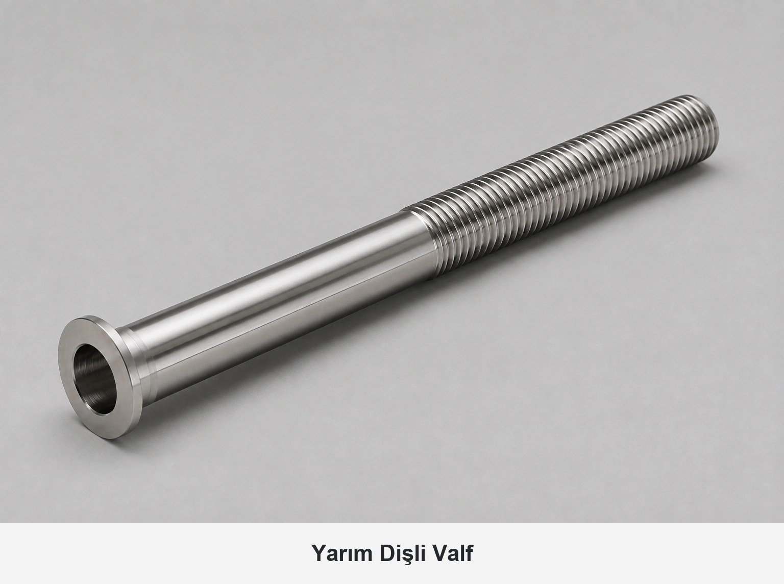 Yarım Dişli Valf — paslanmaz hava bağlantı sibobu